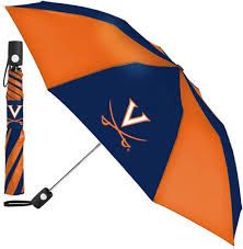 Virginia Cavaliers Automatic Push Button Umbrella 42" NCAA