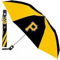 Pittsburgh Pirates Automatic Push Button Umbrella 42" MLB Licensed