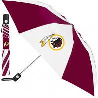 Washington Redskins Automatic Push Button Umbrella 42" NFL