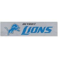 Detroit Lions 2' x 8' Wall Banner Flag NFL Licensed