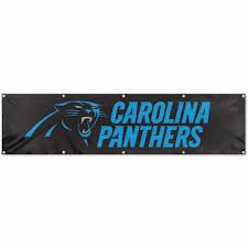 Carolina Panthers 2' x 8' Wall Banner Flag NFL Licensed