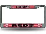 Cincinnati Reds Chrome Bling License Plate Frame MLB Licensed