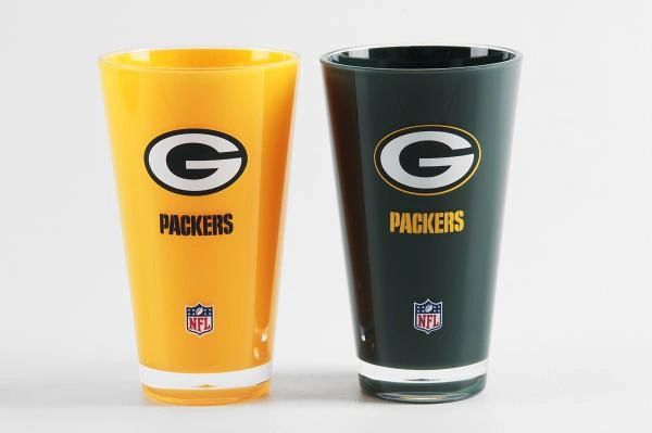 Green Bay Packers Insulated Tumbler Home/Away Twin Pack NFL