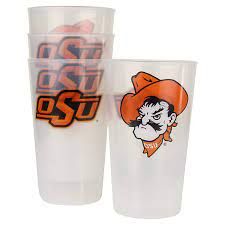 NCAA Oklahoma State Cowboys Acrylic Tumblers 4 Pack