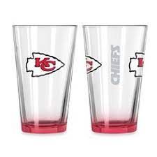 Kansas City Chiefs Gameday Elite Pint Glass 16oz. MLB