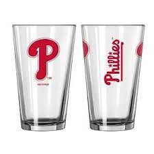 Philadelphia Phillies Gameday 16oz Pint Glass 16oz. MLB