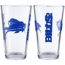 Buffalo Bills Gameday 16oz Pint Glass 16oz. NFL