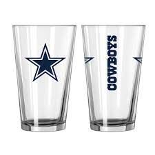 Dallas Cowboys Gameday 16oz Pint Glass 16oz. NFL