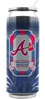 Atlanta Braves Insulated Stainless Steel Thermo Can Travel Tumbler MLB