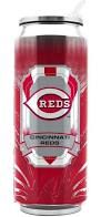 Cincinnati Reds Insulated Stainless Steel Thermo Can Travel Tumbler MLB