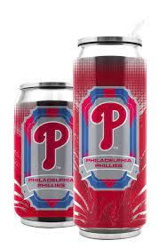 Philadelphia Phillies Insulated Stainless Steel Thermo Can Travel Tumbler MLB