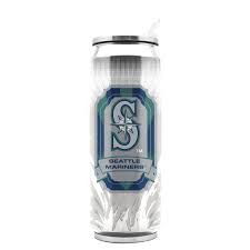 Seattle Mariners Insulated Stainless Steel Thermo Can Travel Tumbler MLB