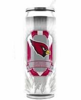 Arizona Cardinals Insulated Stainless Steel Thermo Can Travel Tumbler NFL