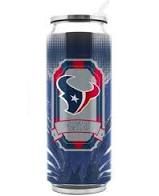 Houston Texans Insulated Stainless Steel Thermo Can Travel Tumbler NFL