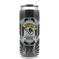 Jacksonville Jaguars Insulated Stainless Steel Thermo Can Travel Tumbler NFL