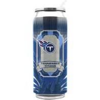 Tennessee Titans Insulated Stainless Steel Thermo Can Travel Tumbler NFL