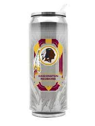 Washington Redskins Insulated Stainless Steel Thermo Can Travel Tumbler NFL