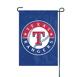 Texas Rangers Garden Flag Embroidered 12.5" x 18"