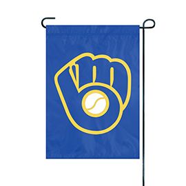 Milwaukee Brewers Garden Flag Embroidered 12.5" x 18"