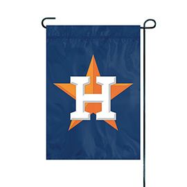 Houston Astros Garden Flag Embroidered 12.5" x 18"