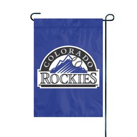 Colorado Rockies Flag Embroidered 12.5" x 18"