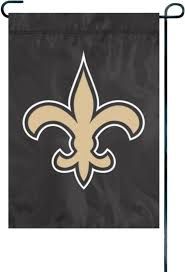 NFL New Orleans Saints Embroidered Garden Flag