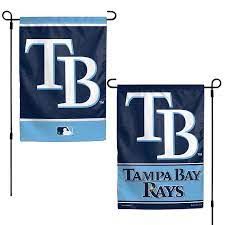 Tampa Bay Rays 2 Sided Garden Flag 12" x 18"