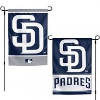 San Diego Padres 2 Sided Garden Flag 12" x 18"