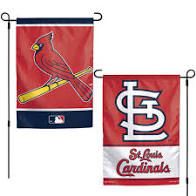 St. Louis Cardinals 2 Sided Garden Flag 12" x 18"