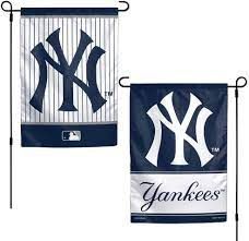 New York Yankees 2 Sided Garden Flag 12" x 18"