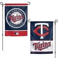 Minnesota Twins 2 Sided Garden Flag 12" x 18"