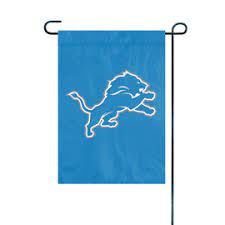 Detroit Lions Embroidered Garden Flag