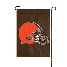 Cleveland Browns Embroidered Garden Flag, 12" X 18"