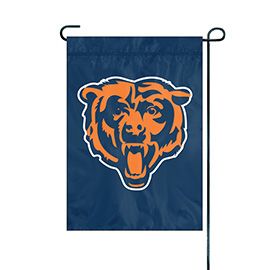 Chicago Bears Embroidered Garden Flag