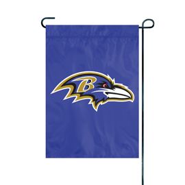 Baltimore Ravens Embroidered Garden Flag
