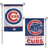 Chicago Cubs 2 Sided Garden Flag 12" x 18"