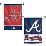 Atlanta Braves 2 Sided Garden Flag 12" x 18"