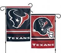 Houston Texans NFL 2 Sided Garden Flag