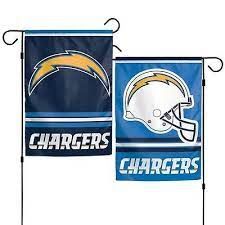 Los Angeles Chargers NFL 2 Sided Garden Flag