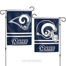 Los Angeles Rams NFL 2 Sided Garden Flag