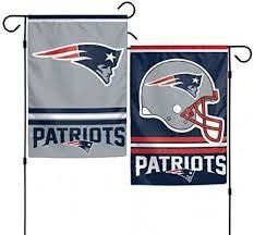 New England Patriots NFL 2 Sided Garden Flag