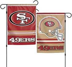 San Francisco 49ers NFL 2 Sided Garden Flag