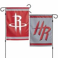 Houston Rockets NBA 2 Sided Garden Flag