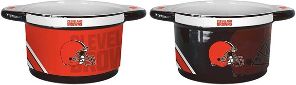 Cleveland Browns 23oz Ceramic "Twist" Snack Bowl