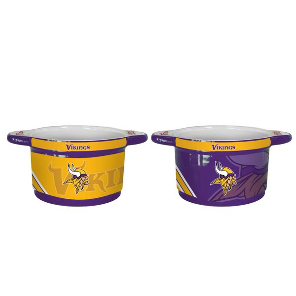 Minnesota Vikings 23oz Ceramic "Twist" Snack Bowl