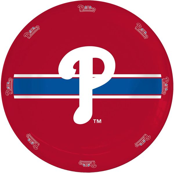 Philadelphia Phillies Ceramic Serving Plate 11" MLB