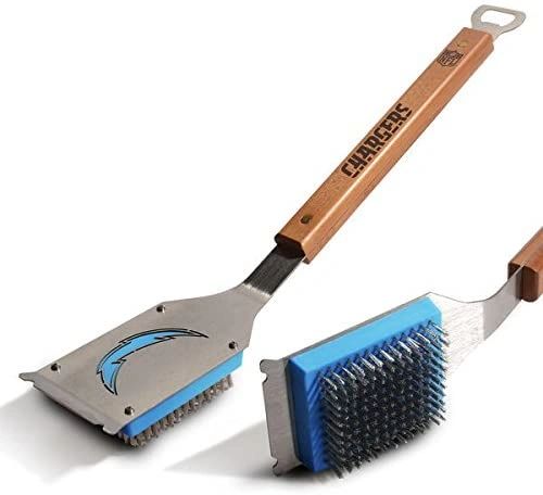 Los Angeles Chargers BBQ Grill Brush w/ Bottle Opener NFL
