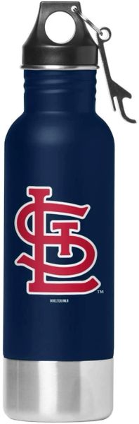 St. Louis Cardinals Team Logo Stainless Steel Bottle Chiller, 14oz