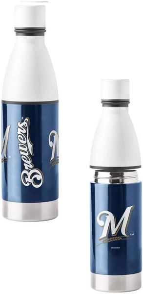 Milwaukee Brewers Stainless Steel Ultra Water Bottle, 25oz