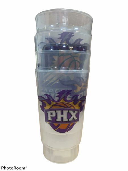 Phoenix Suns Acrylic Tumblers 4 Pack,16oz each
